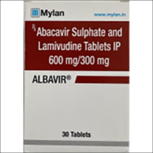 Abacavir Sulphate and Lamivudine Tablets IP 600mg