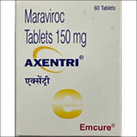 Maraviroc Tablet 150mg Storage: Dry Place