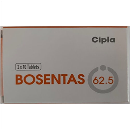 Bosentas 62.5 Tablets Shelf Life: 1 Years