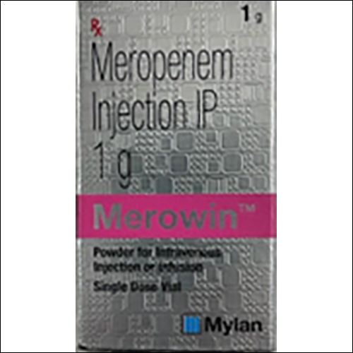 Meropenem Injection Ip 1G Storage: Dry Place