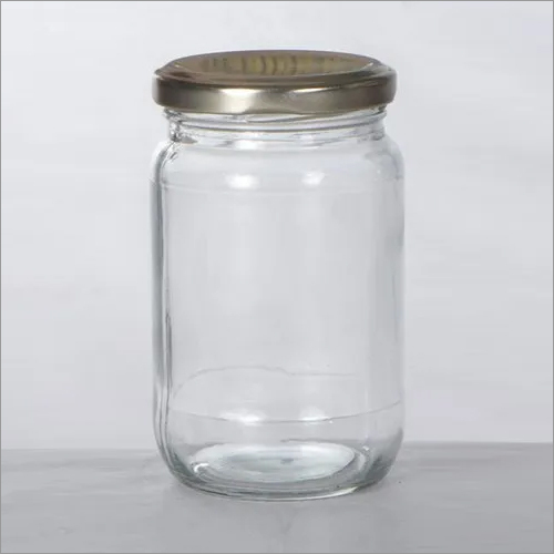 400 Ml Round Pickle Glass Jar