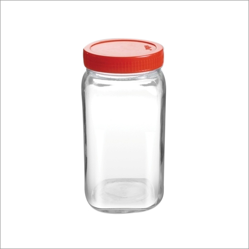 2Kg Glass Bakery Jar - Color: Transparent
