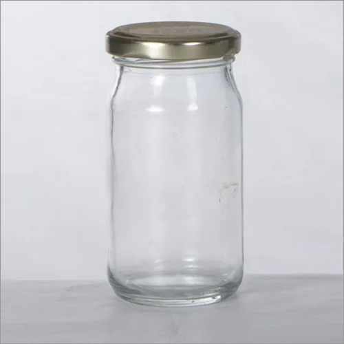 Transparent 200 Ml Round Pickle Glass Jar