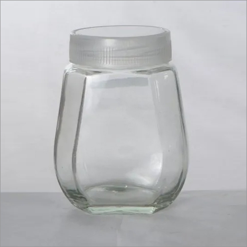 250 Ml Crown Honey Jar - Color: Transparent