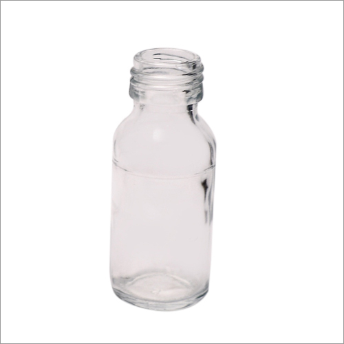 Glass Medicine Bottle