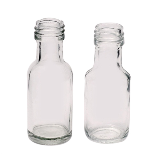 Transparent Food Essence Glass Bottle