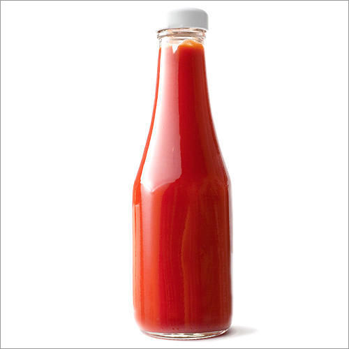 Glass Ketchup Bottle