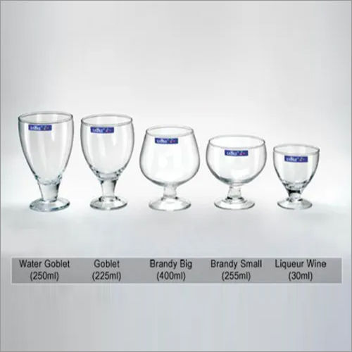 Transparent 255 Ml Brandy Small Glass