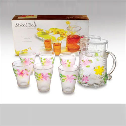 Sweet Bell Lemon Set Glass