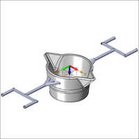 Molten Metal Pouring Cup - Application: Industrial