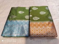 silk women sari