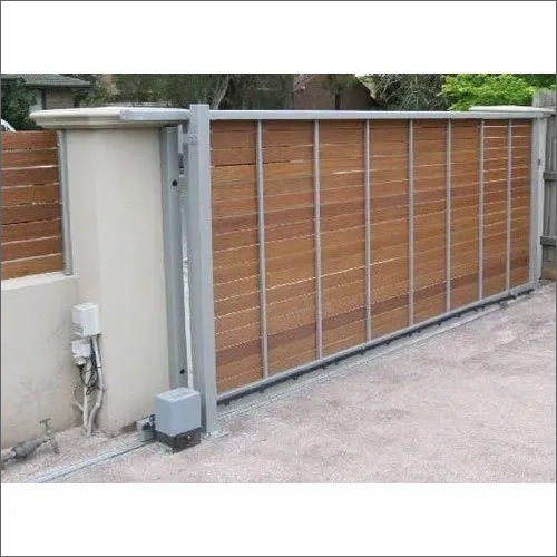 Aluminum Alloy Motorized Sliding Gate