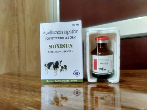 Moxifloxacin veterinary injection in PCD Franchise on monopoly basis
