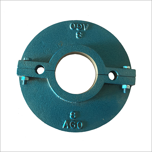 CI Bore Cap - Mild Steel, Various Sizes, Blue | Round Shape, Durable Design for Industrial and Outdoor Submersible Pump Set Installation