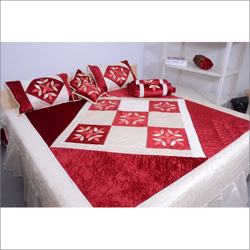 Washable Designing Cotton Embroidery Bed Sheet