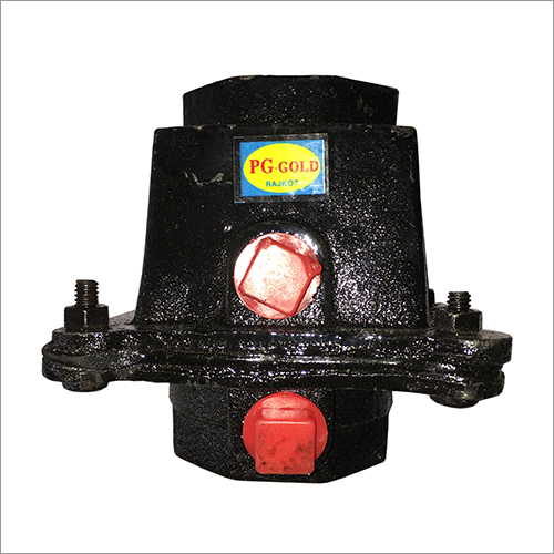 Dubble Datti Check Valve - Cast Iron, Various Sizes, Matte Black | Round Shape for Industrial and Outdoor Use