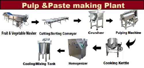 Onion Paste Making Plant