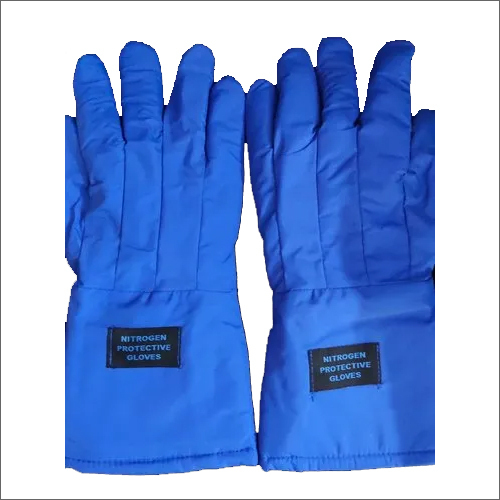Blue Fabric Cryo Gloves
