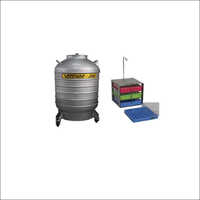 Silver 100 Ltr Liquid Nitrogen Container