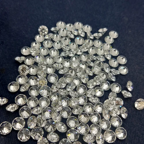 6.5mm Solitaire Brilliant Diamond Diamond Carat: As Per Requirement Carat