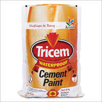 Waterproof Cement Emulsion Paint - 20 Kg Powder, Smooth White Finish For Wall Painting In Institutions And Halls