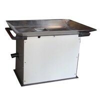 Garbage Crusher - Mild Steel, Standard Size, White Silver | 250 Kg/hr Capacity, Robust And Lightweight Design, Easy Installation For Public Use