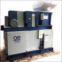 Metal Oil Can Shredder - Color: White Blue