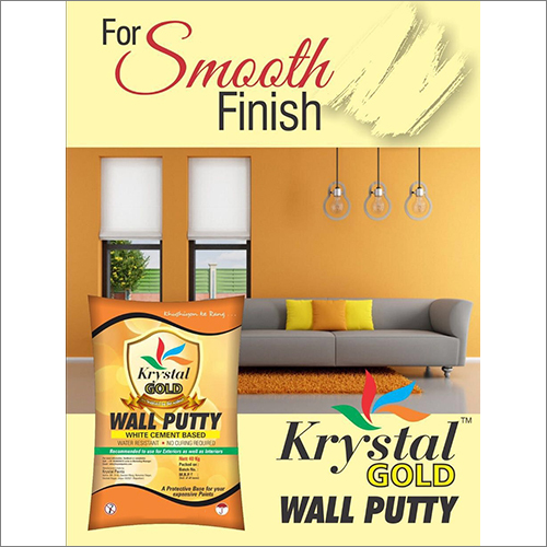 White Smooth Finish Wall Putty