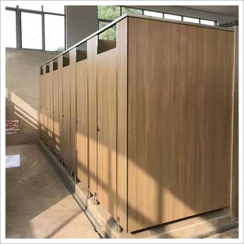 Commercial Brown Toilet Cubicle