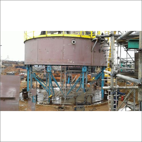 Tank Jacking For Bottom Plate Replacement Body Material: Stainless Steel