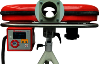 Gravity Advance Pro Cricket Bowling Machine - Color: Red