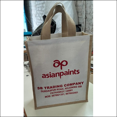 Jute Canvas Bag for Paint Company