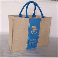 Brown & Blue Juco Bag For Film Festival
