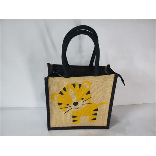 Tiger Print Lunch Bag