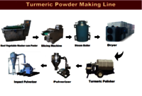 Turmeric Powder Making Plant