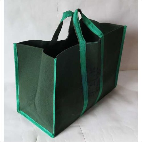 Green Canvas Shooping Bag