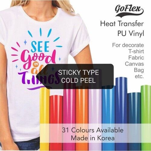 Korean PU Heat transfer vinyl no.1 Quality