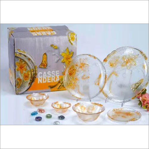 28pcs Glass Dinner Set