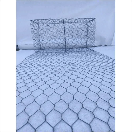 Silver Stainless Steel Gabion Box With Tail