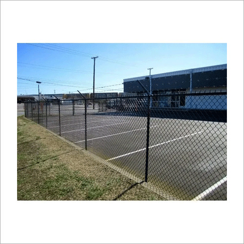 Silver Mild Steel Chain Link Fence System