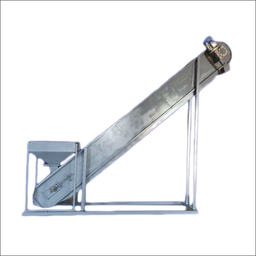 Industrial Bucket Elevator - Stainless Steel, Carbon Steel Frame, Canvas Belt | Versatile Material Handling for Bulk Solids in Any Weather