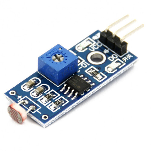 Lm393 Optical Photosensitive Ldr Light Sensor Module For Arduino Shield Dc 3-5V Input: 5V