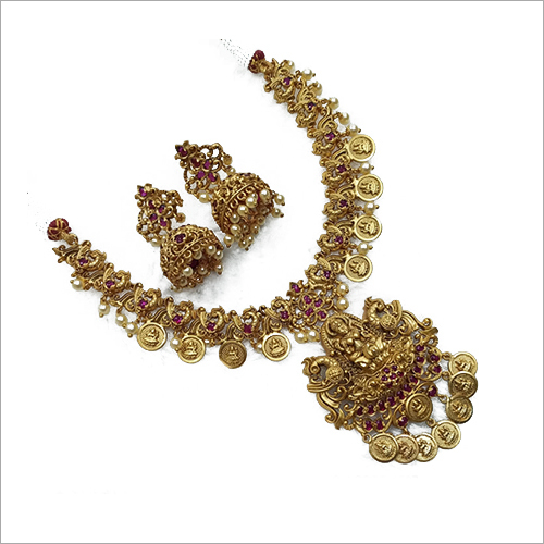 1537 Necklace Set Drop Earrings at Best Price in Mumbai | Shubham Jewellery