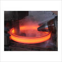 Forging Rolled Ring - Carbon Steel, Orange Color, Mill Finish | Quality Checked For Machine Parts Use, Standard Hardness