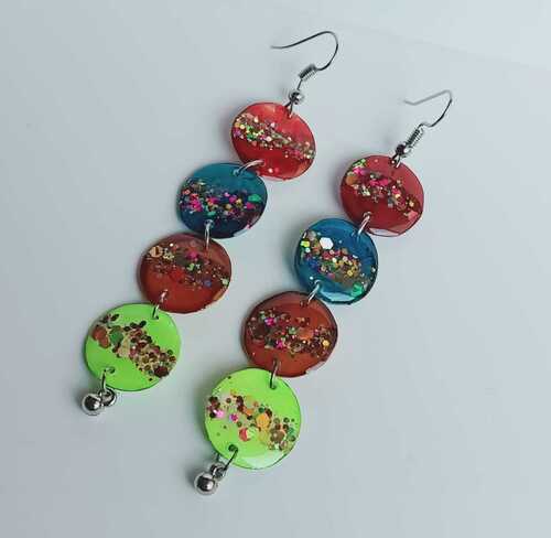 Resin Handmade Earrings