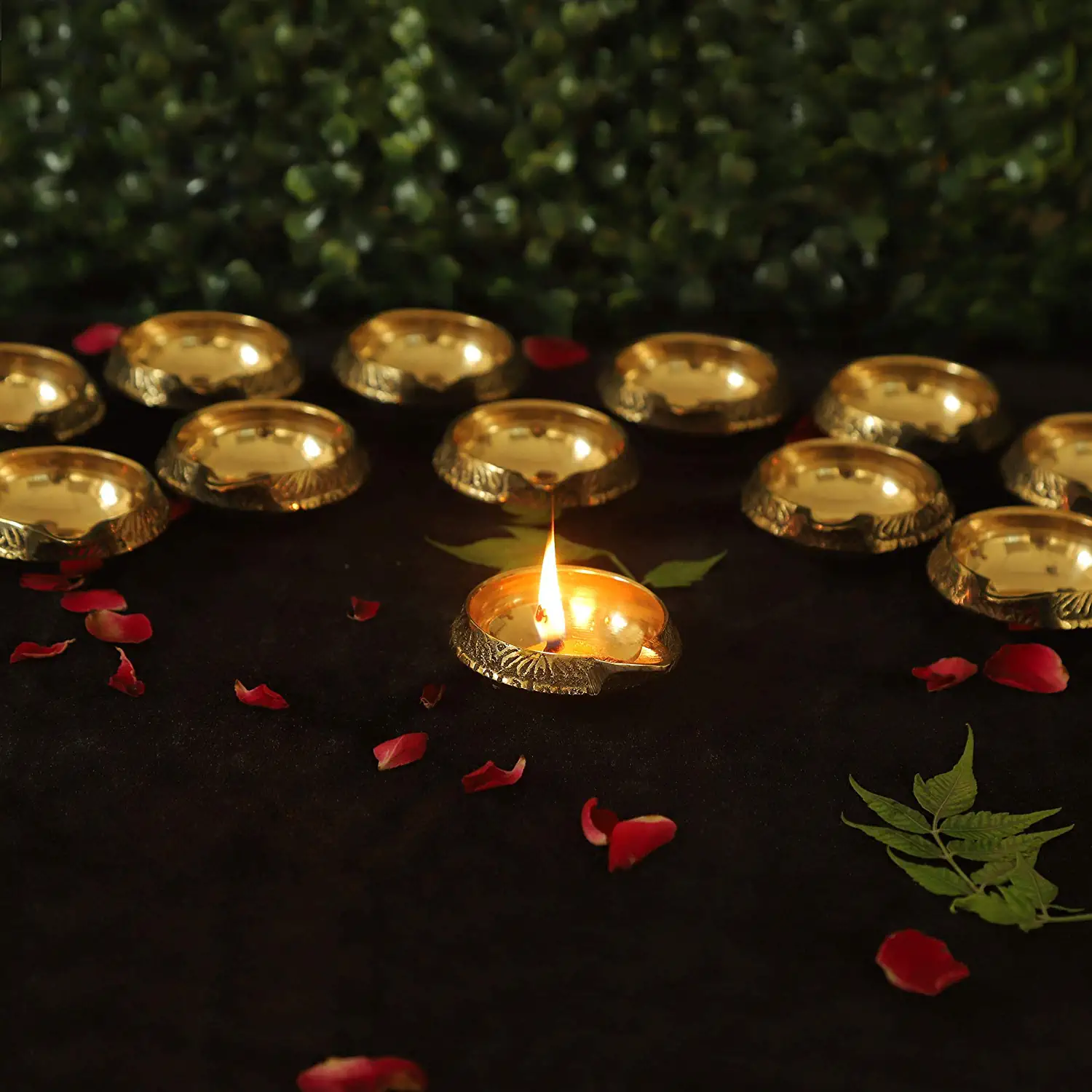 Brass Diya Diya Deepak Pooja Room Antiques For Living Room Room  Item Home Decor Room To Room (10 Of Home Decor) (2)