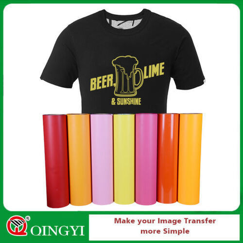 PU heat transfer vinyl for garments