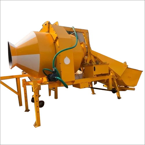 Fully Automatic Concrete Batching Plant Rm 800 - Color: Yellow