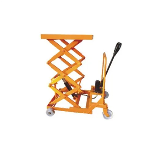 Manual Hydraulic Lifting Table Body Material: Stainless Steel