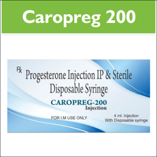 Progesterone 200 mg IM